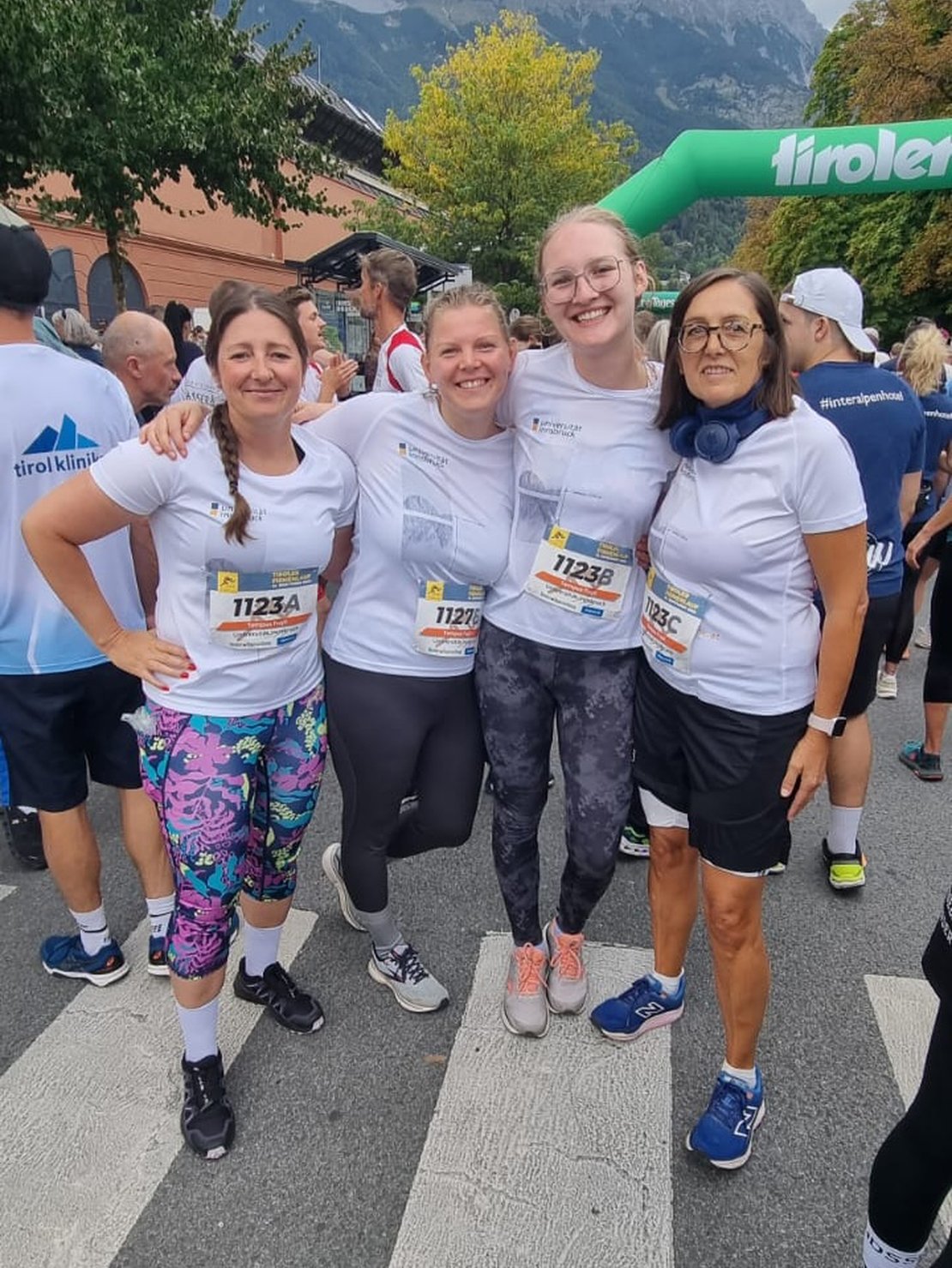 Gruppenfoto eines der teilnehmenden Teams