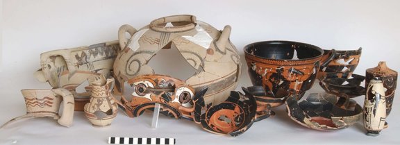 Ceramic Assemblage Abandonment of the Late Archaic House