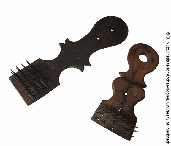 Flachshecheln/flax hetchels