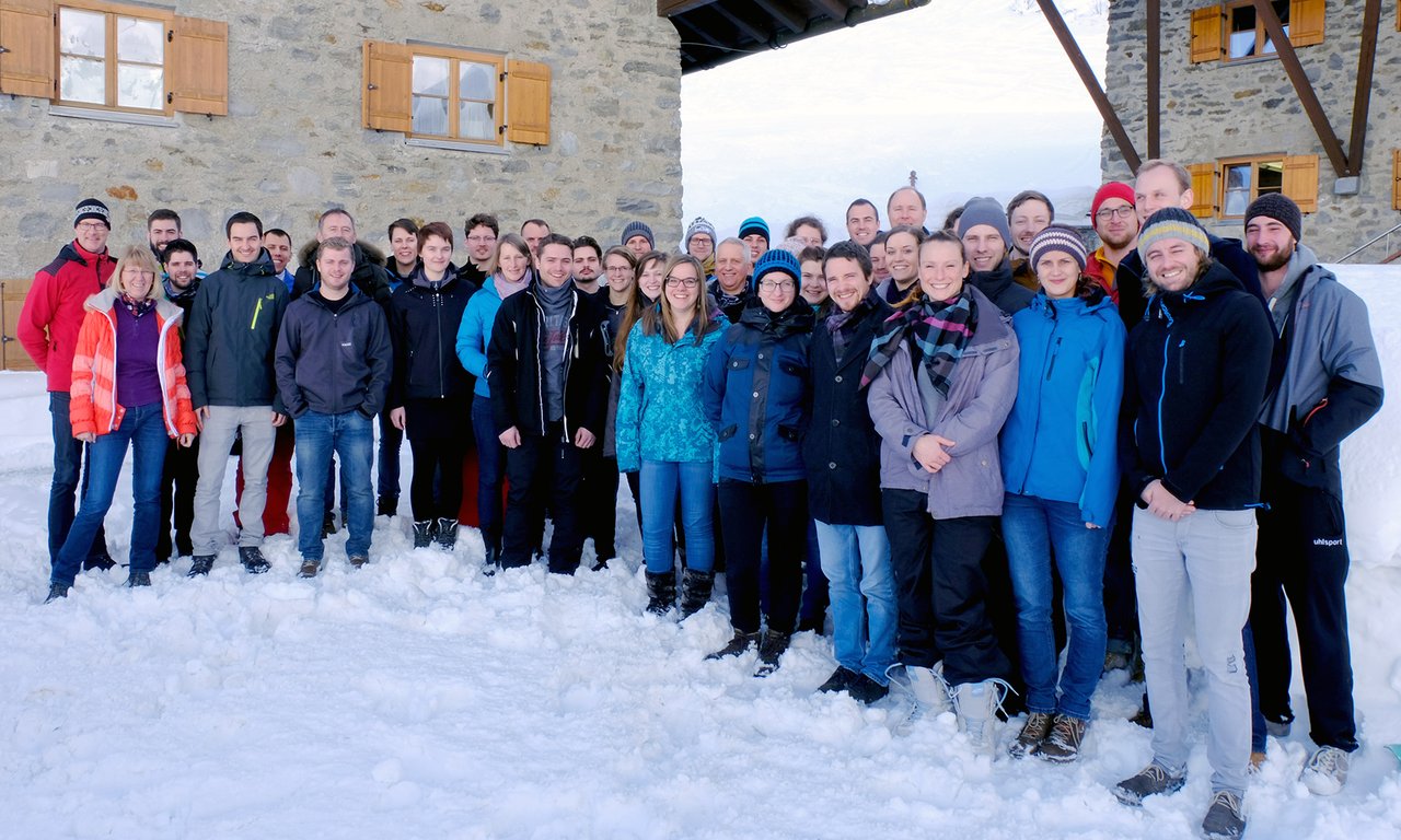 TeilnehmerInnen des 3. Obergurgl-Seminars Festkörperchemie