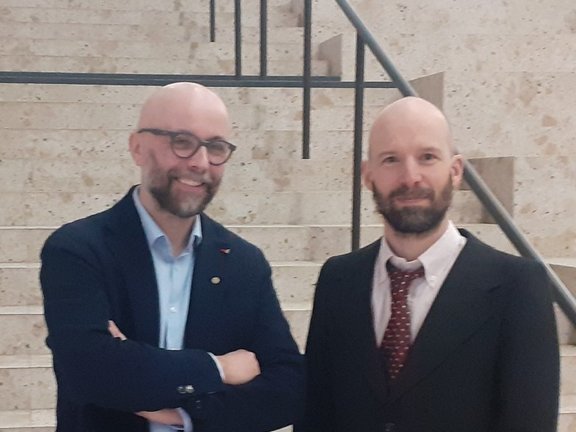 Nicola Brocca und Aleksandar Trklja