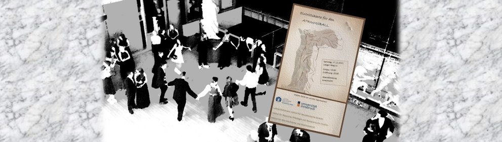 Atriumsball_Banner mit Eintrittskarte