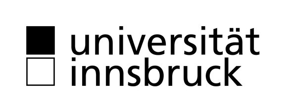 UIBK Logo CMYK SchwarzWeiss