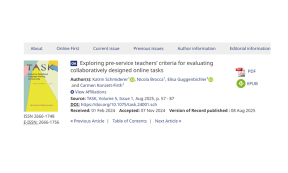 Screenshot Journal TASK