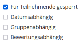 Kontrollkästchen