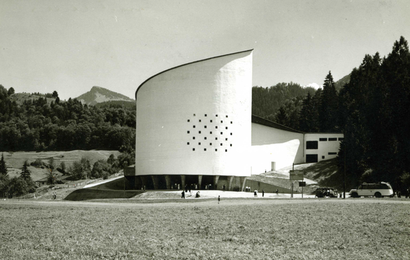 Nachlass Schuller, Archiv für Bau.Kunst.Geschichte, Festspielhaus Erl, 1959.