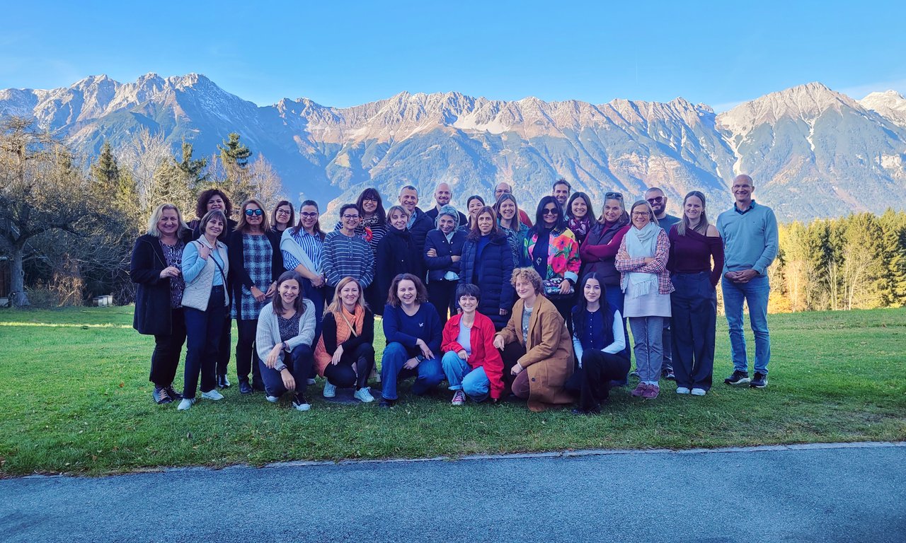 Gruppenfoto SciLMi-Team Grillhof
