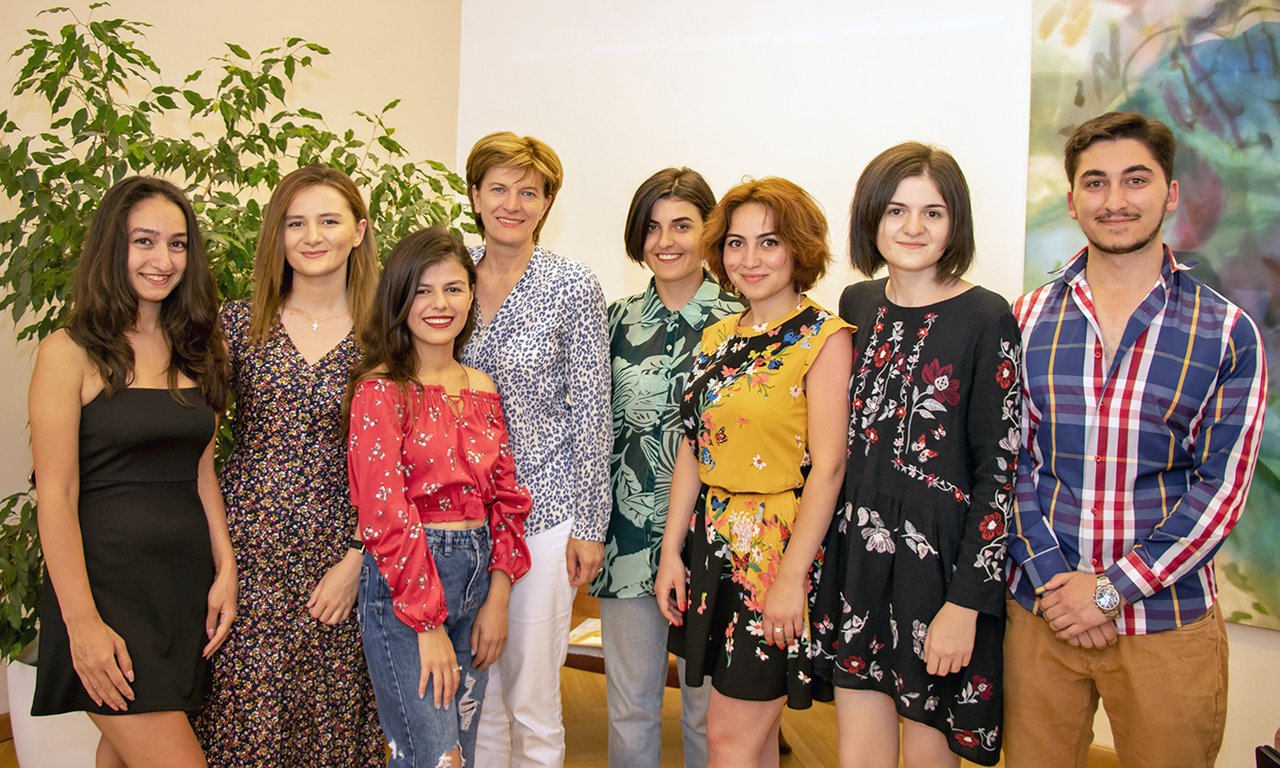 Studierende aus Georgien