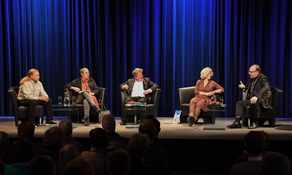 Diskussionsrunde im Studio 3, Foto: Reinhold Sigl