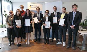 Die Preisträger*innen des Hypo Tirol Bank- Dissertationspreises
