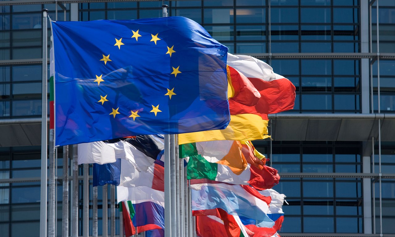 EU-Flaggen