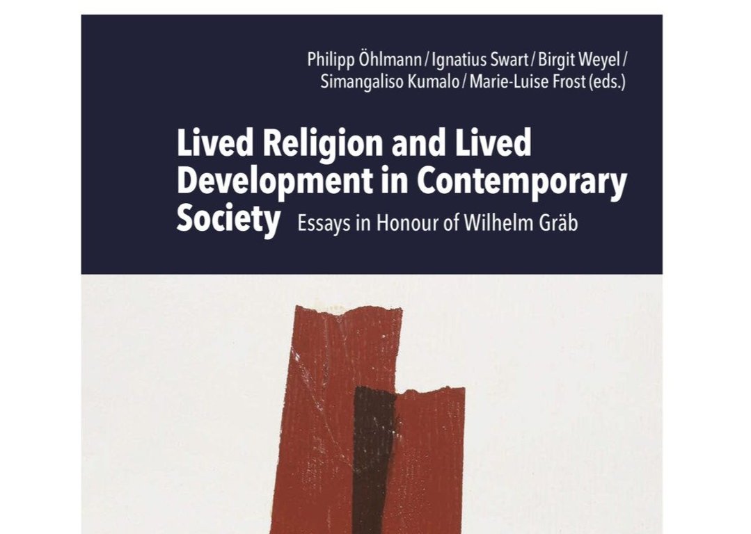 Buchcover vom Sammelband "Lived Religion and Lived Development in Contemporary Society"