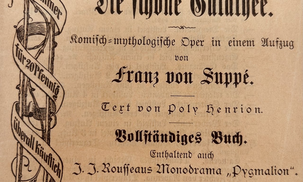 Die schöne Galathee