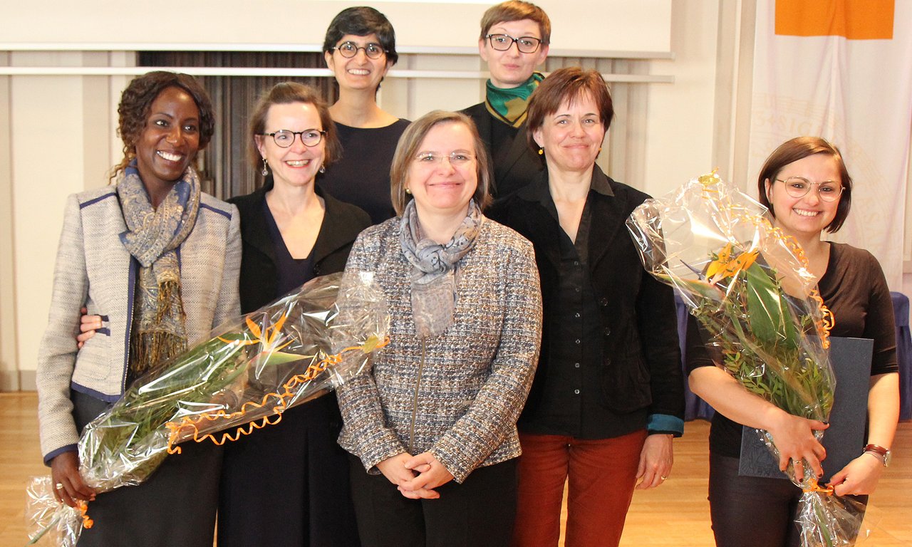 Gruppenfoto beim GenderFemPreis 2017