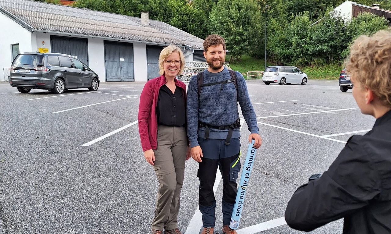 Bild Leonore Gewessler und Georg Niedrist