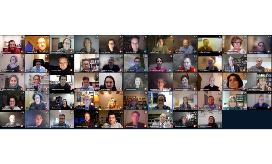Die online-Teilnehmer*innen der Tagung