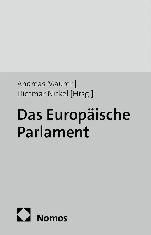 Buchcover das europäische parlament