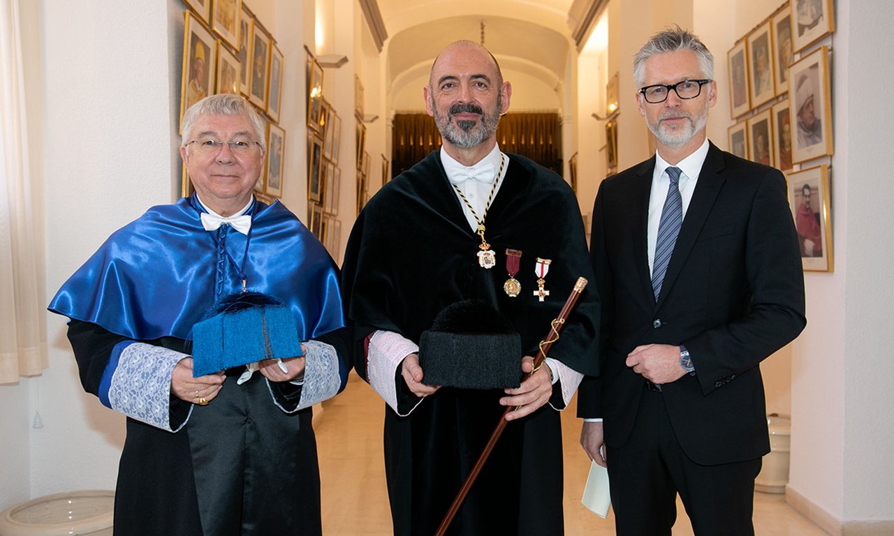 Rainer Blatt, Joaquín Goyache und Christian Ebner