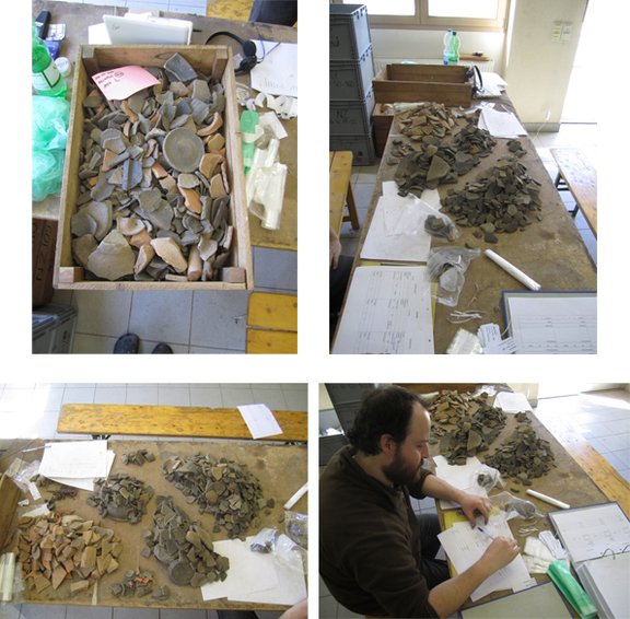 Arbeitsablauf bei der Inventarisierung der Altfunde