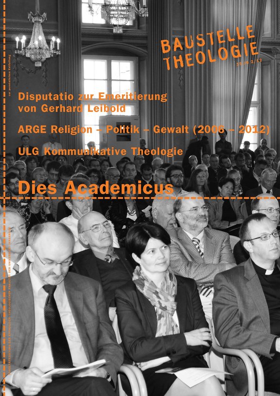 Titelblatt der Ausgabe 2012/2 der Zeitschrift Baustelle