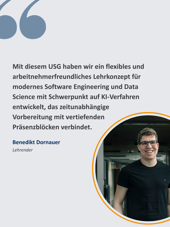 Portrait-Bild von Benedikt Dornauer mit Zitat