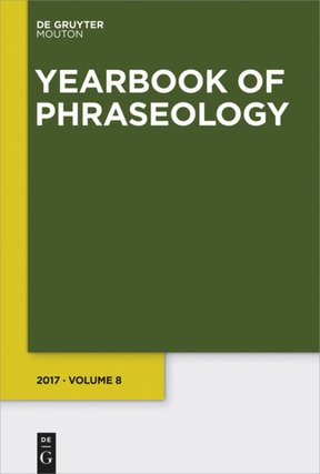 Beispielcover des Yearbook of Phraseology