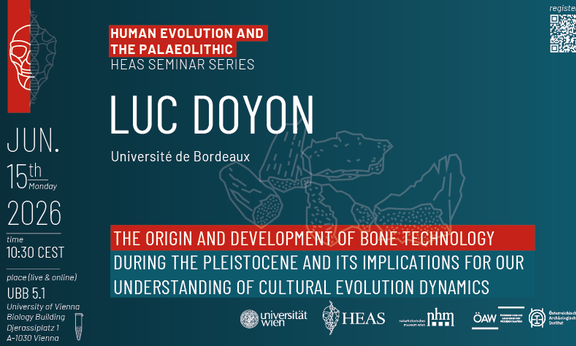 Poster HEAS Human Evolution and the Palaeolithic - Luc Doyon