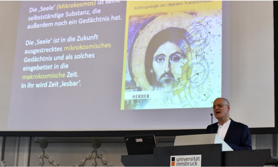 Johannes Hoff bei seiner Antrittsvorlesung