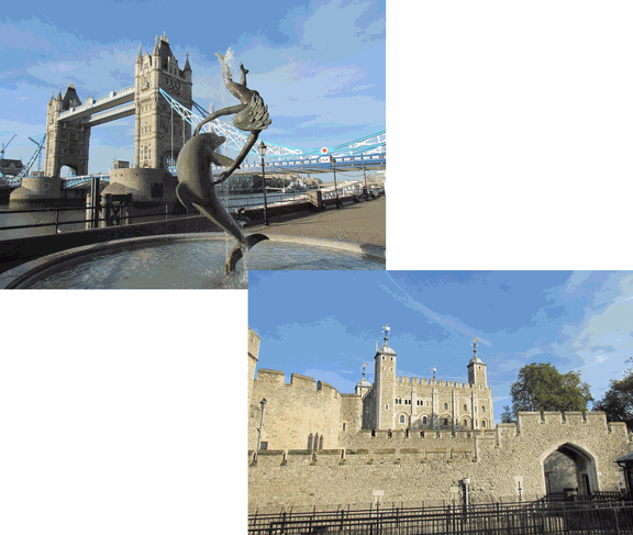 Tower und Tower Bridge, London 2012