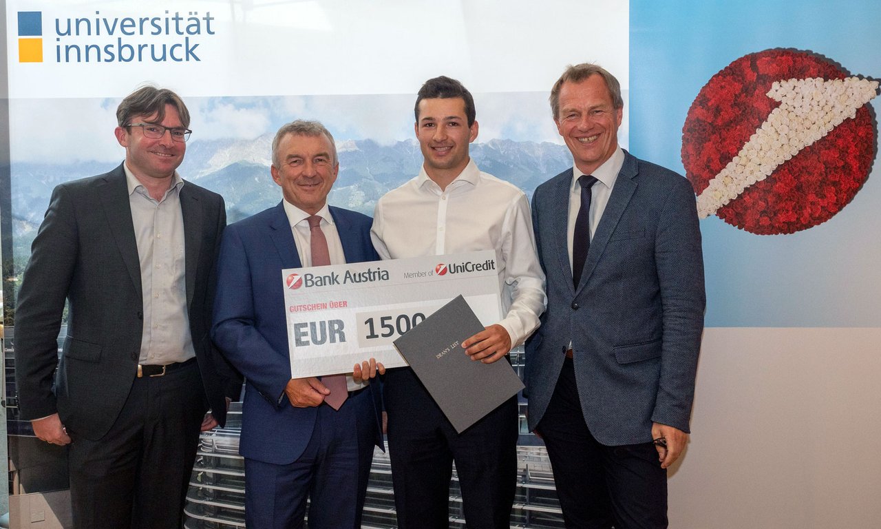 Gruppenfoto „Student of the Year 2019“