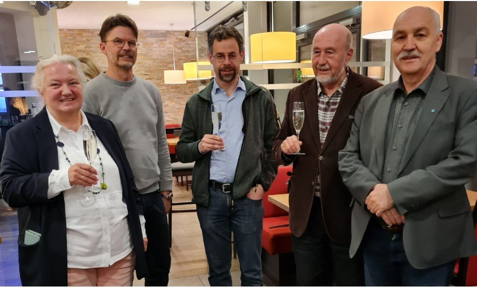 G. Ladner, W. Guggenberger, S. Hofmann, G. Virt, W. Palaver (v.l.n.r.), Foto: Martin Lintner