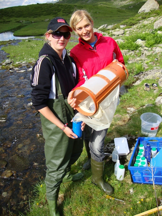 Sedimentsampling Giglachsee
