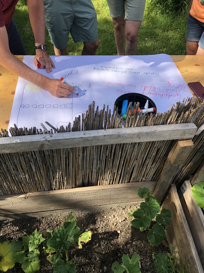 Co-creation Aktivität "Der ideale Schulgarten"