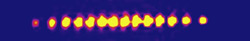 Bis zu 14 Quantenbits wurden in einer Ionenfalle miteinander verschränkt. (Foto: Universität Innsbruck)