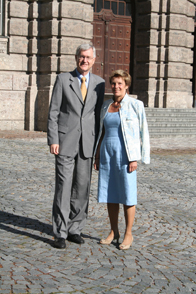 Univ.Prof. Dr. Manfried Gantner und ao.Univ.Prof. Mag.Dr. Margaretha Friedrich