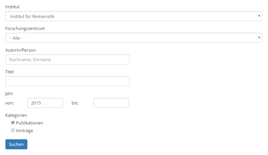 Suchabfrage Suchabfrage