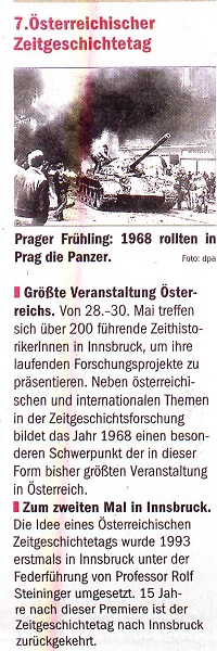7. Österreichischer Zeitgeschichtetag, 28.–31. Mai 2008 (2)