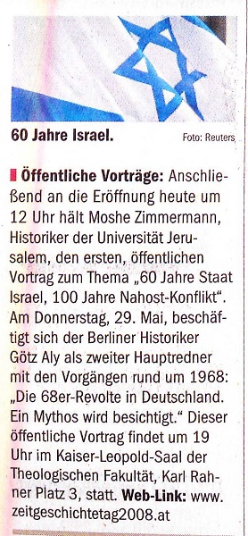 7. Österreichischer Zeitgeschichtetag, 28.–31. Mai 2008 (3)